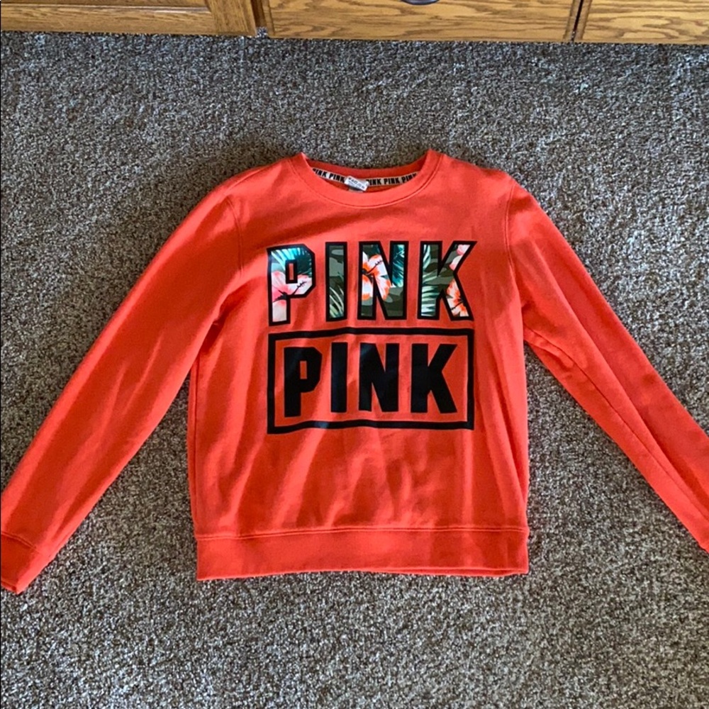 Victoria’s Secret Pink Crew Neck Sweatshirt